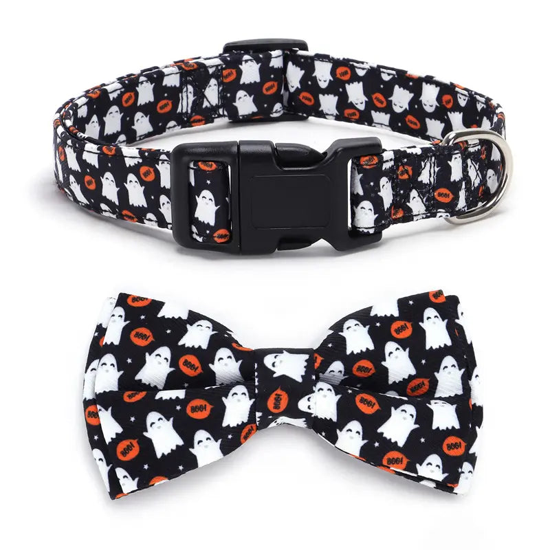 Fall Pumpkin Dog Collar, Adjustable Halloween Pumpkin Pet Collar for Small, Medium & Large Dogs, Cute Autumn Dog Accessories, Thanksgiving Pet Collar, Puppy Collar with Fall Plaid Design, Seasonal Pet Outfit, Viral Pet Products, Trending Dog Accessories