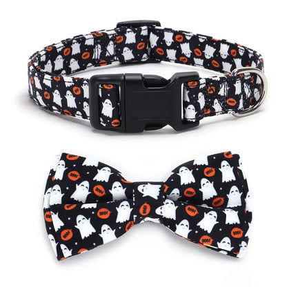 Fall Pumpkin Dog Collar, Adjustable Halloween Pumpkin Pet Collar for Small, Medium & Large Dogs, Cute Autumn Dog Accessories, Thanksgiving Pet Collar, Puppy Collar with Fall Plaid Design, Seasonal Pet Outfit, Viral Pet Products, Trending Dog Accessories