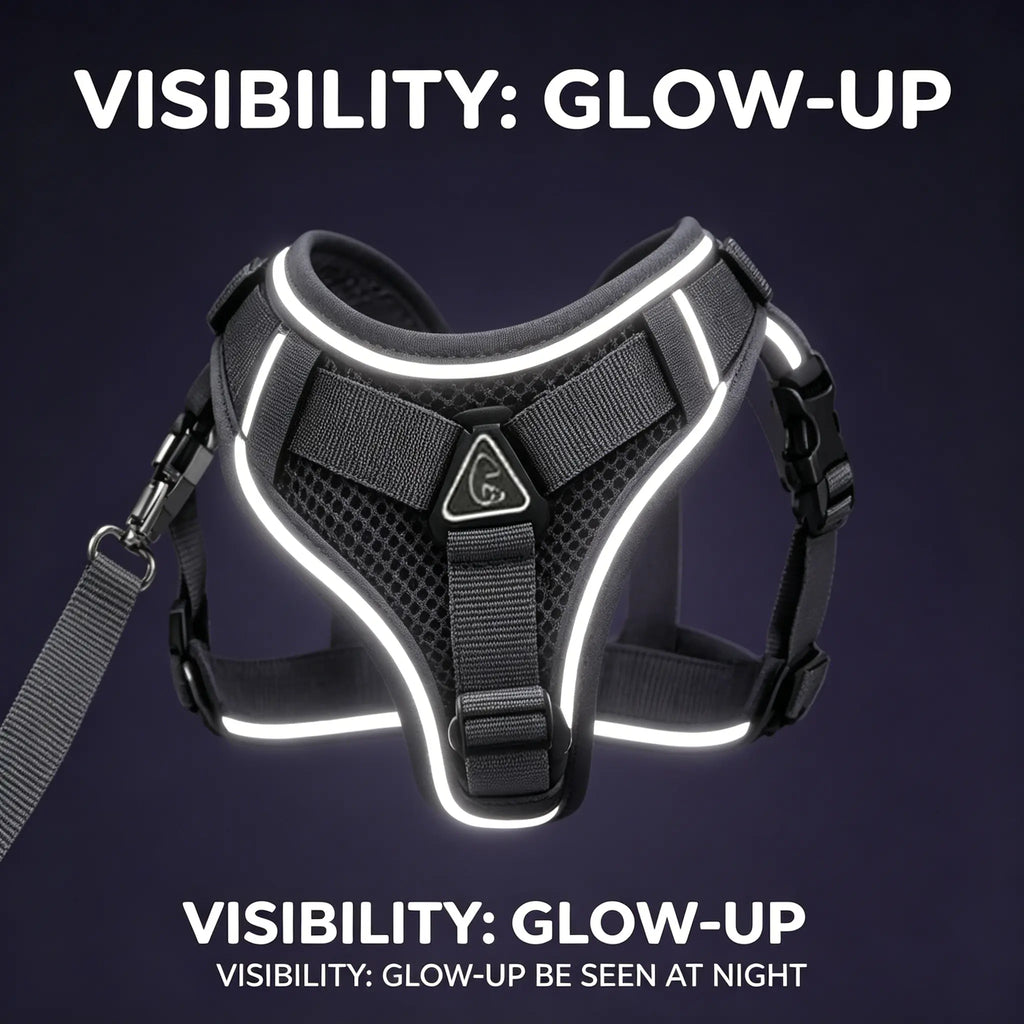 Escape-Proof Cat and Kitten Harness and Leash Set - Adjustable Breathable Mesh Vest with Reflective Strip and Comfortable Materials for Safe Walking (Includes Summer Edition)