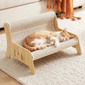 Large Sisal Cat Scratcher Couch Bed for Indoor Cats - No-Shed Mess-Free Multi-Functional Lounge, Easy-Assembly Furniture Protector