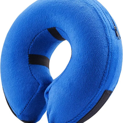 Inflatable Pet Recovery Collar for Dogs & Cats – Soft, Comfortable Post-Surgery & Wound Protection Collar